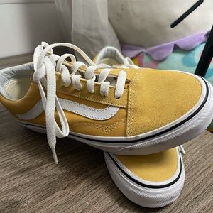 Yellow new vans !